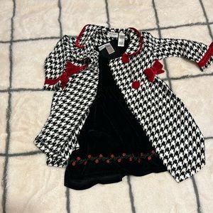 Girls dress with jacket
